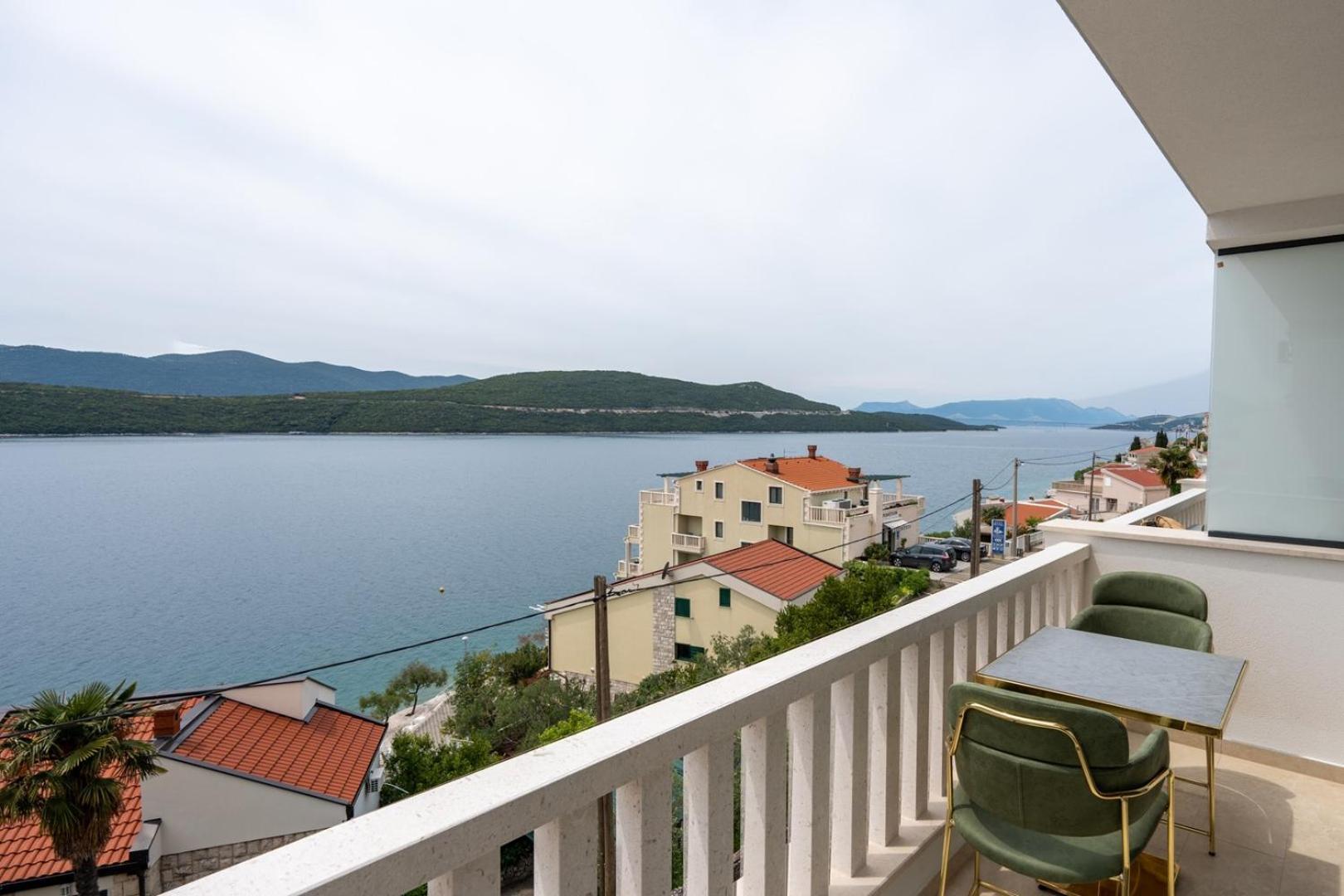 Villa Emina Sa Privatnom Plazom I Parkingom Neum Buitenkant foto