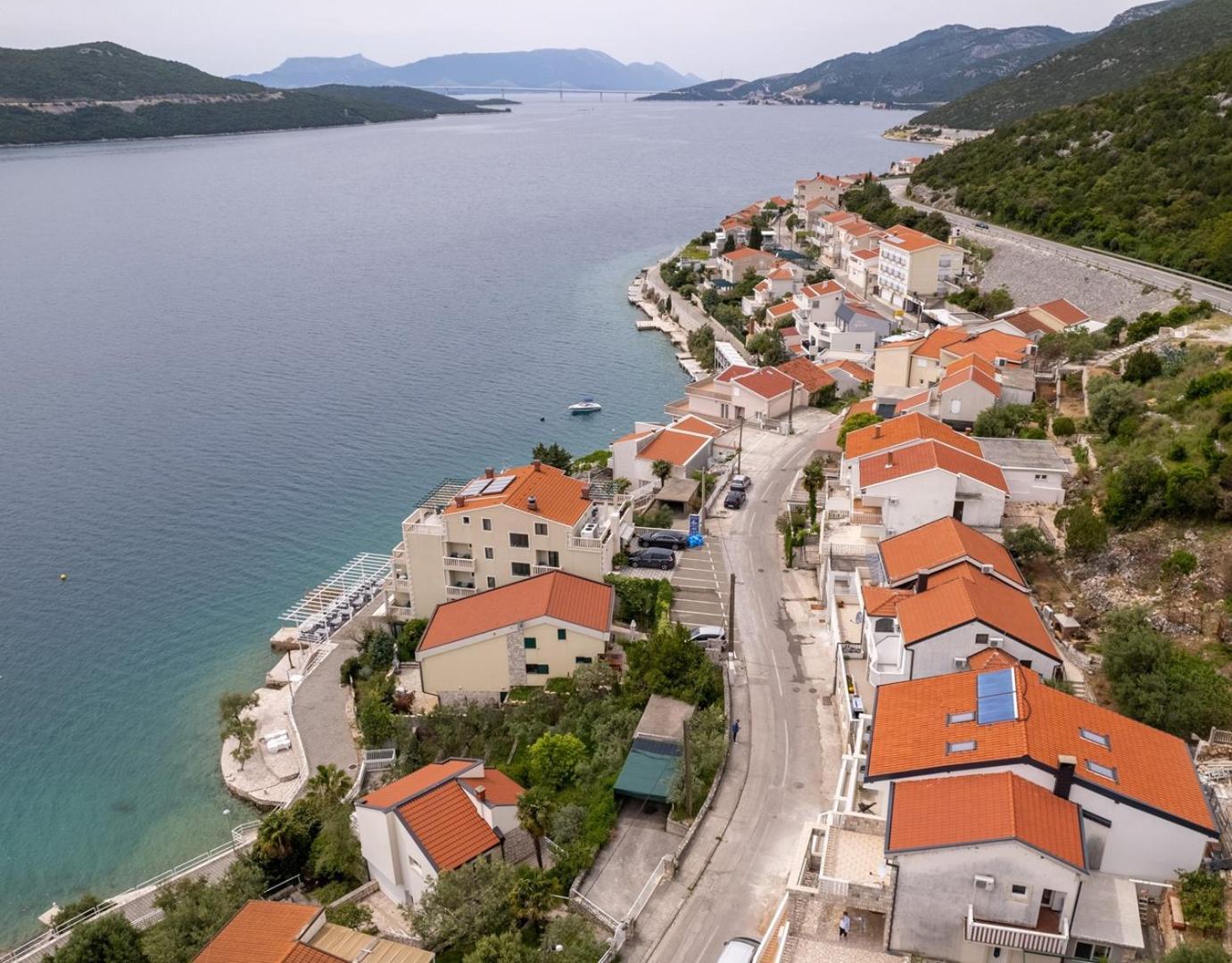 Villa Emina Sa Privatnom Plazom I Parkingom Neum Buitenkant foto
